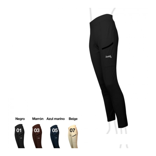 PANTALÓN MALLA ELÁSTICA BOLSILLO LATERAL