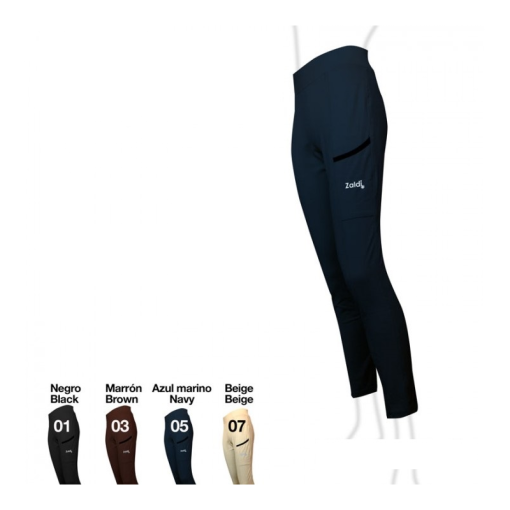 PANTALÓN MALLA ELÁSTICA BOLSILLO LATERAL