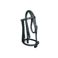 CABEZADA MARJOMAN MODELO ESPAÑOLA REPUJADA CON RIENDAS