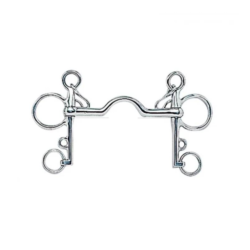 BOCADO PELHAM fFINO 12MM PUENTE INOX