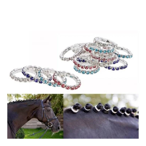 GOMAS PARA CRINES CRISTAL COLORES
