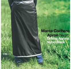 MANTA COCHERO APRON NEGRO