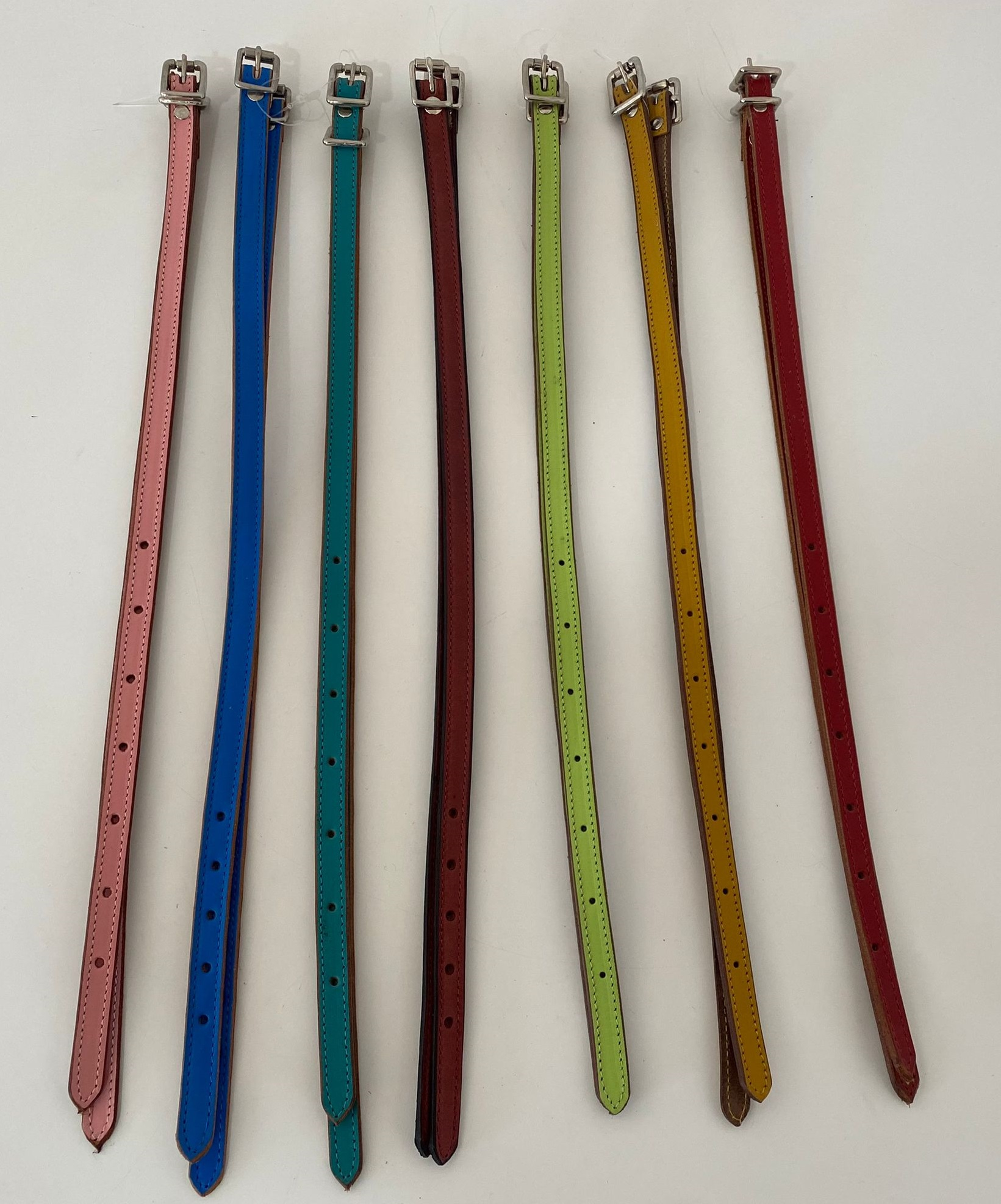 Correas de espuela inglesa cuero colres - Imagen 5