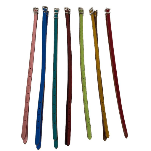 Correas de espuela inglesa cuero colres