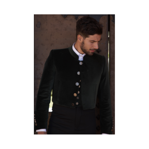 TRAJE CORTO TERCIOPELO
