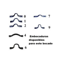 BOCADO VAQUERO PORTAMOZOS GIRATORIOS