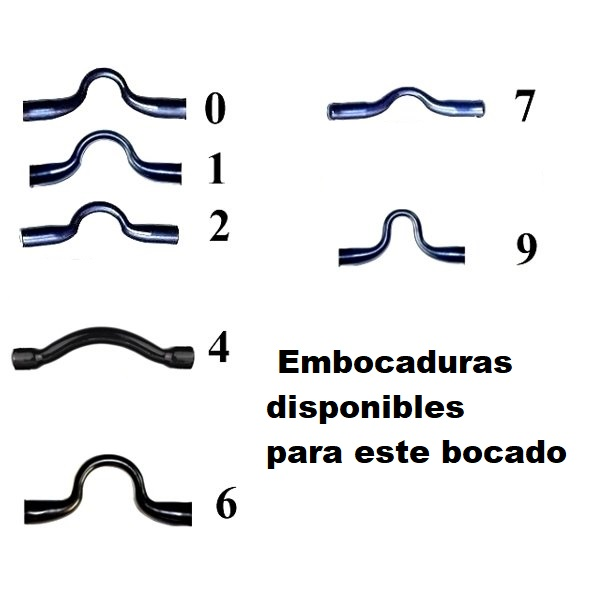 BOCADO VAQUERO (DOBLE PORTAMOZO) GIRATORIO - Imagen 2