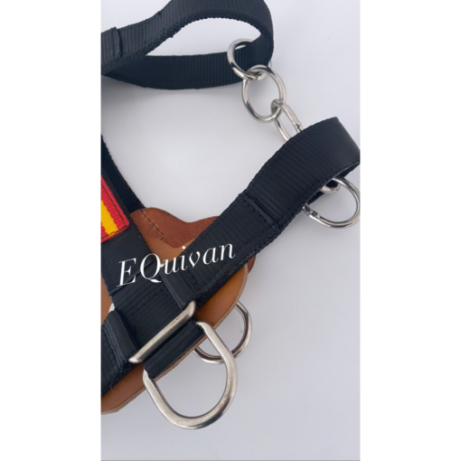 Cabezada Cuadra EXTRA FUERTE NYLON DOBLE CON CADENA