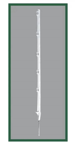POSTE PLÁSTICO 5 AISLADORES 90cm