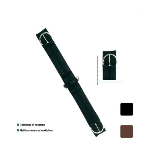 CINCHA WESTERN TEJANA NYLON