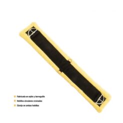 CINCHA WESTERN TEJANA NYLON CON BORREGUILLO