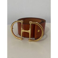 CINTURON FILETE DORADO 6CM