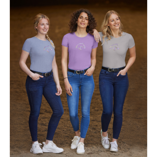 PANTALONES JEANS DE EQUITACIÓN LUNA