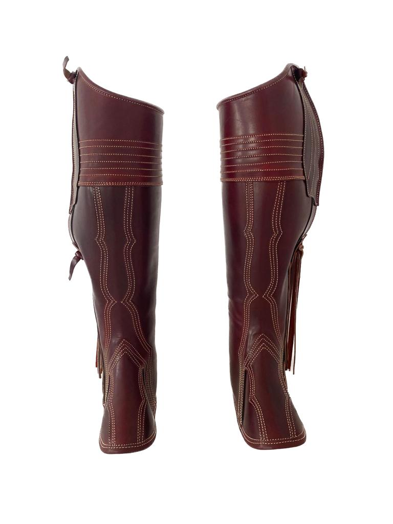 POLAINA PASEO MARISMA PIEL TERNERA - Imagen 4