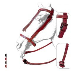 CABEZADA VAQUERA CUERO ANCHA RONDA