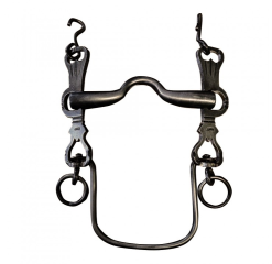 BOCADO VAQUERO INOX ENVEJECIDO ARTICULADO 5/5