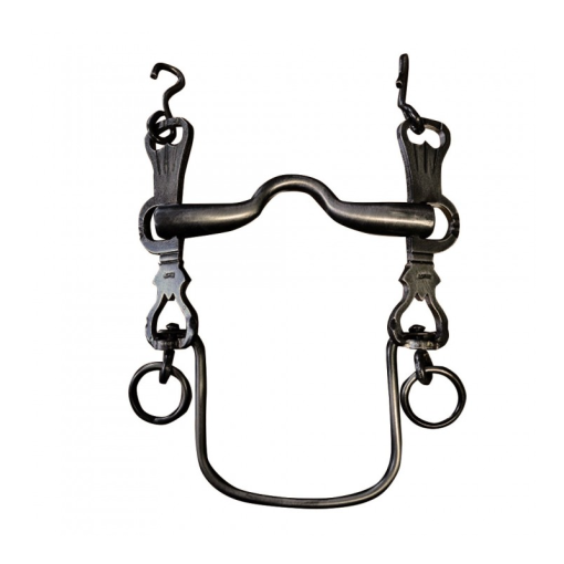BOCADO VAQUERO INOX ENVEJECIDO ARTICULADO 5/5