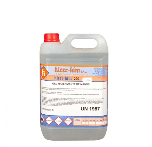 GEL HIDROALCOHÓLICO ANTISEPTICO K-290/5 5 Litros