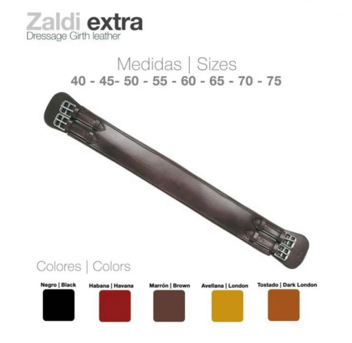 CINCHA DOMA ZALDI EXTRA CUERO - Imagen 3
