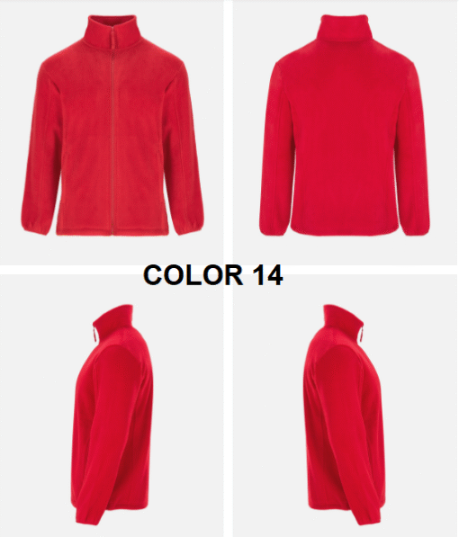 CHAQUETA POLAR CREMALLERA CABALLERO PERSONALIZADO - Imagen 7