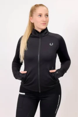 Chaqueta Orión Collection Negra Walkie System