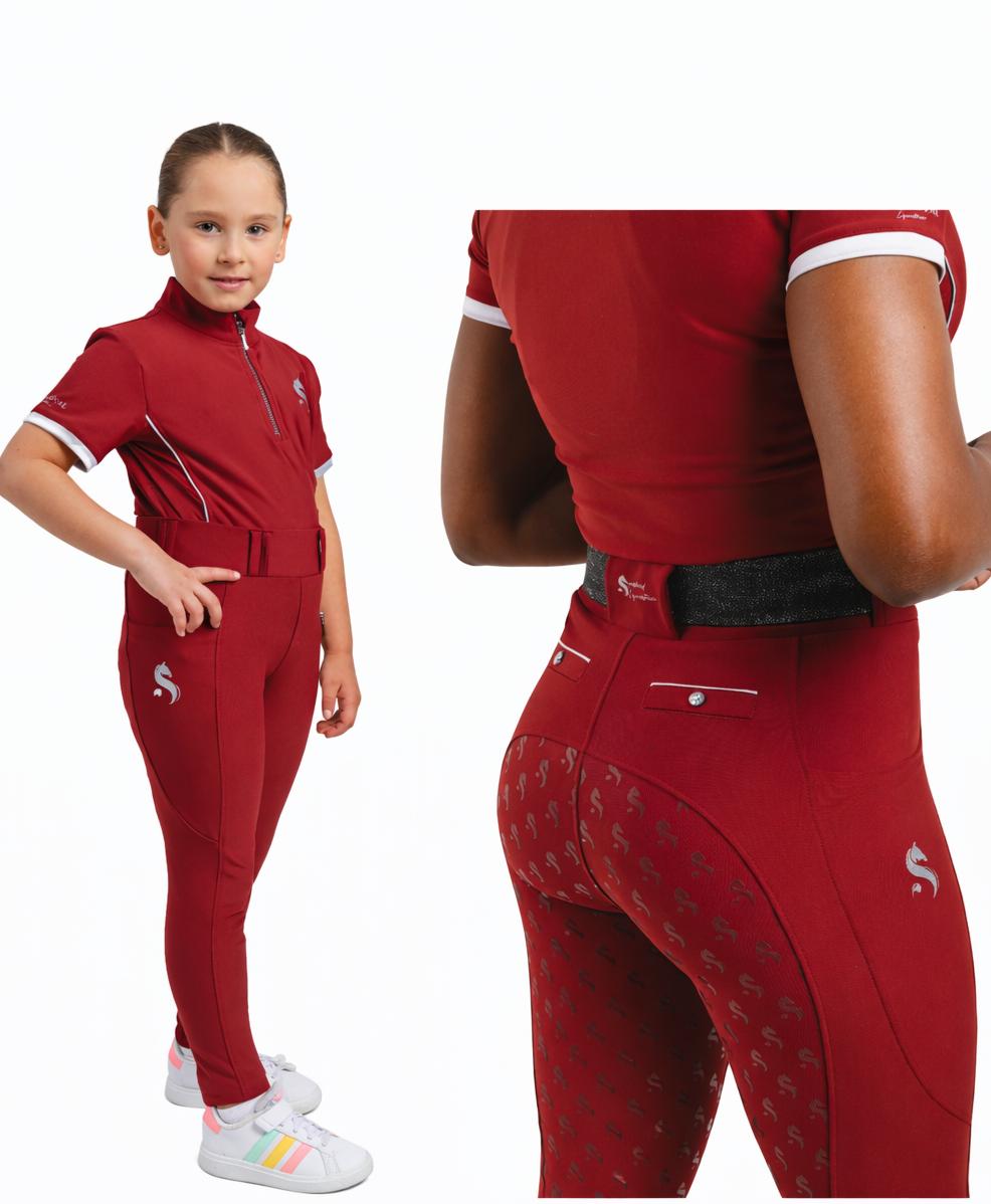 LEGGINGS CHERRY SILVER