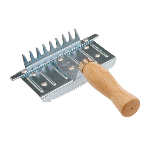 ALMOHAZA HH METÁLICA GALVANIZADA CUADRADA ASA MADERA - Imagen 2
