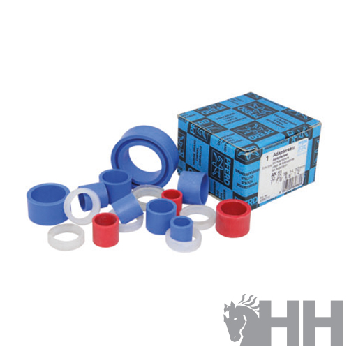 JUEGO ADAPTADORES PFERD PARA DISCOS DE MAQUINA LIJADORA - Imagen 2