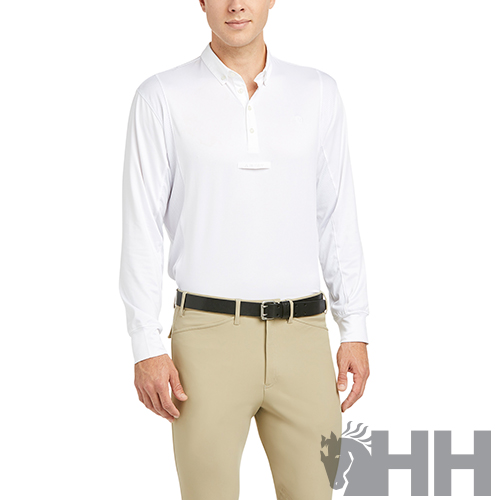 POLO CONCURSO ARIAT TEK HOMBRE MANGA LARGA - Imagen 4