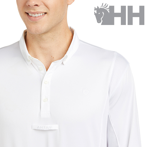 POLO CONCURSO ARIAT TEK HOMBRE MANGA LARGA - Imagen 5