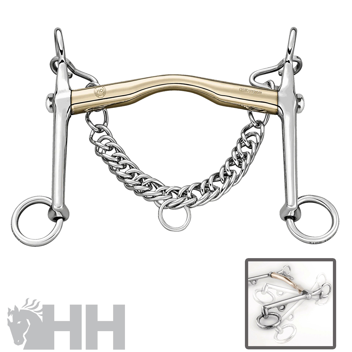BOCADO SPRENGER BASIC DOMA HO PIERNA MOVIBLE 7cm