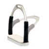 ESTRIBO INGLES SEFTON COMPACTO FLEXIBLE INOXIDABLE CON TACO (PAR)