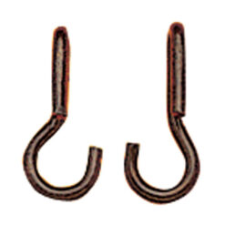 GANCHOS BOCADO ROLDAN PAVONADOS (PAR)