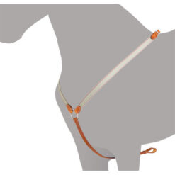 PECHOPETRAL INGLES LUDOMAR CRUZADO CON ELASTICO CUERO