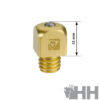 RAMPLON VAILLANT ROSCA 3/8 CAB.CUADRADA 12mm ALTURA 13mm PUNTA PLANA VIDEA