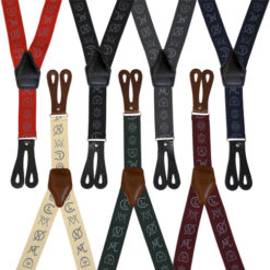 TIRANTE LEXHIS ELASTICO PARA BOTON Y CINTA MOTIVOS HIERROS