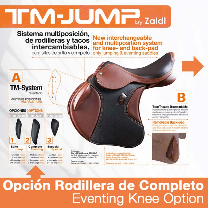 RODILLERA OPCIÓN SILLA ZALDI TM-JUMP Nº2 - Imagen 2