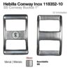 HEBILLA CONWAY INOX 118352-10 25mm 12uds
