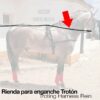 ENGANCHE RIENDA TROTÓN NEGRO