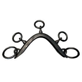 SERRETA PORTUGUESA FORJA 5 PILARES 08 INOX BITONO ENVEJECIDO