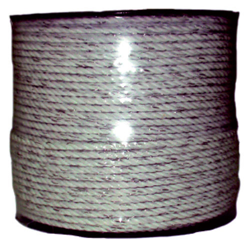 CUERDA CERCA ELECTRICA LLAMPEC (BOBINA 200 M.) 2 HILOS CONDUCTORES BLANCO - Imagen 2