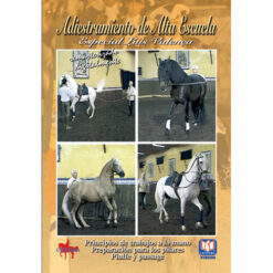 DVD ADIESTRAMIENTO DE ALTA ESCUELA PRINCIPIOS DE TRABAJOS A LA MANO. PREPARACIÓN PARA PILARES. PIAF