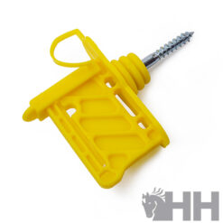 AISLADOR ELECTRICO LLAMPEC Nº20 CON ROSCA PARA MADERA Y CINTA (CAJA 10 UNIDADES)