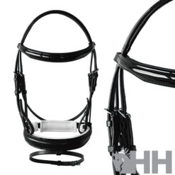 CABEZADA INGLESA LEXHIS SIBILA FILETE CON RIENDAS LONA