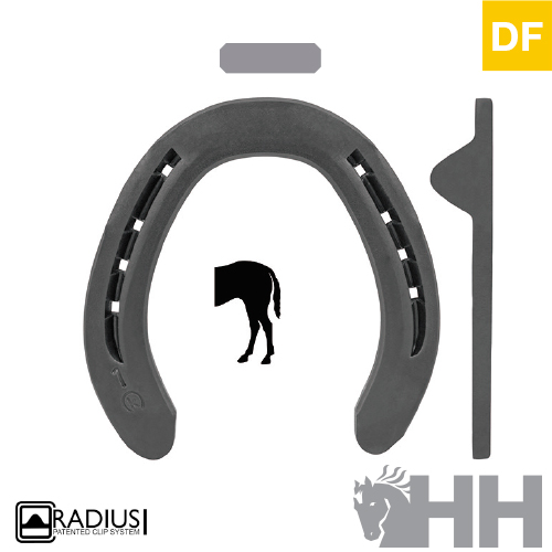 HERRADURA KERCKHAERT DF 2 PESTAÑAS POSTERIOR (CAJA 20 UNIDADES) - Imagen 2