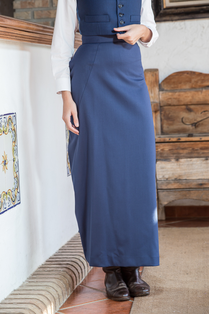 TRAJE AMAZONA OJO DE PERDIZ HILATURA FINA COMBINADO - Imagen 5