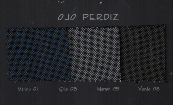 TRAJE AMAZONA OJO DE PERDIZ HILATURA FINA COMBINADO - Imagen 8