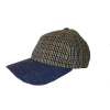 GORRA CUADROS VICHY VERDE