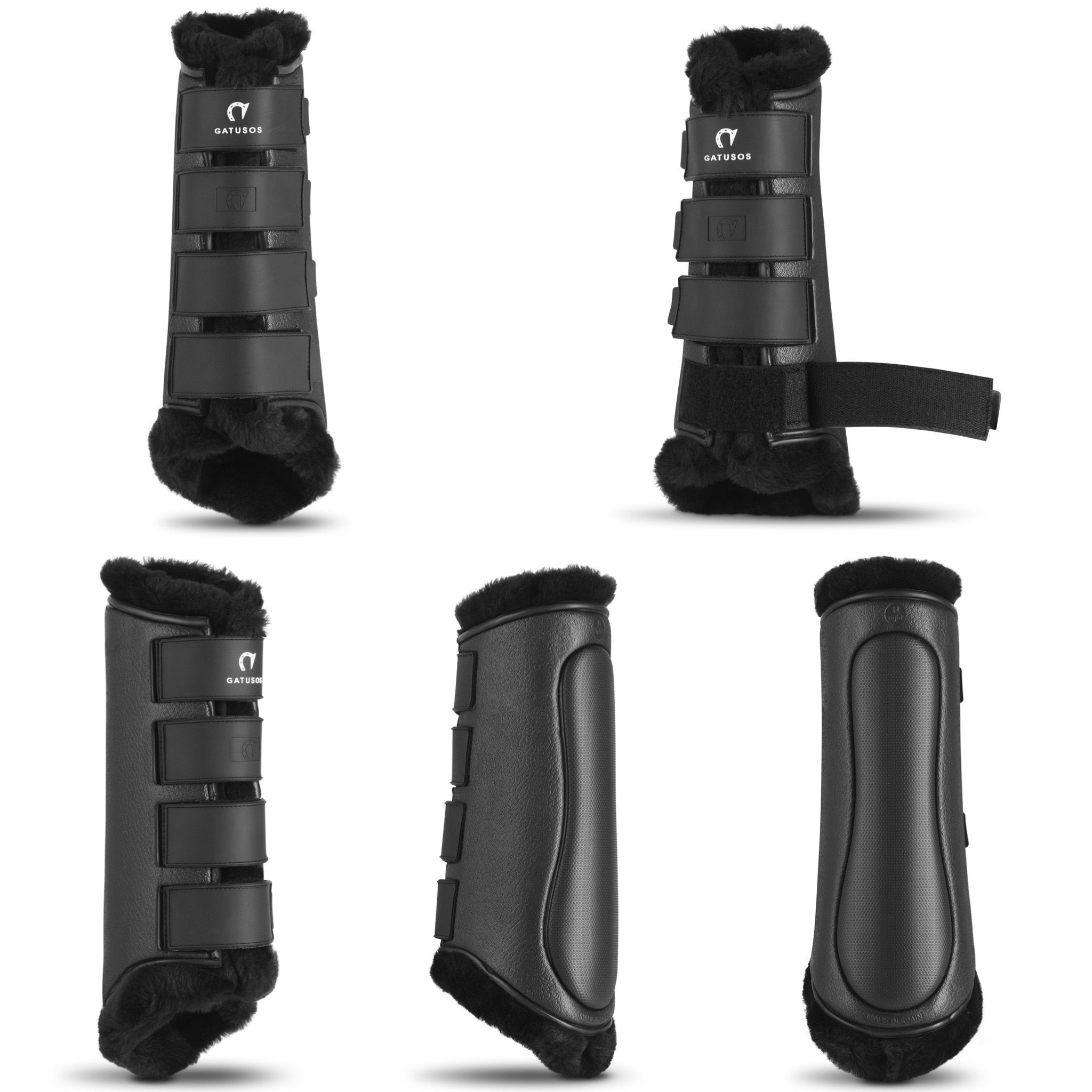 PROTECTORES GATUSOS BORREGUILLO TRASERO ROYAL 4 VELCROS - Imagen 8