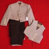 TRAJE CORTO CAMPERO COMBIANDO RAYAS MARRON NIÑO